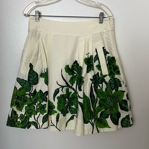 Nathalie lete paris cotton lined sequin skirt size 12 Anthropologie